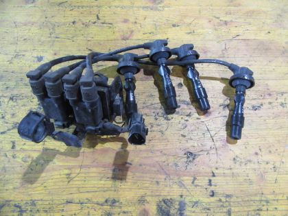 Picture of ZÜNDSPULE inkl. ZÜNDKABEL SATZ, KIA RIO (UB)